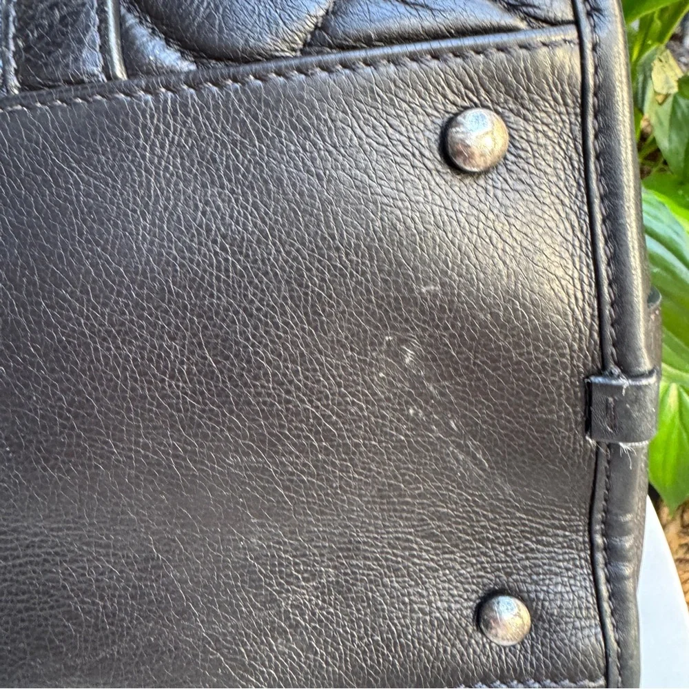 Chanel Calfskin Quilted Casual Riviera Bowling Bag